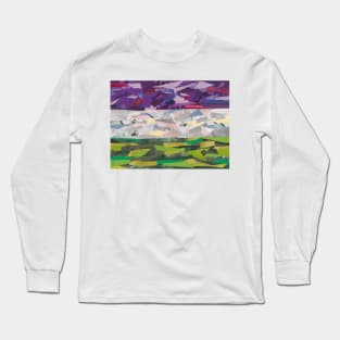 Genderqueer Flag Collage Long Sleeve T-Shirt